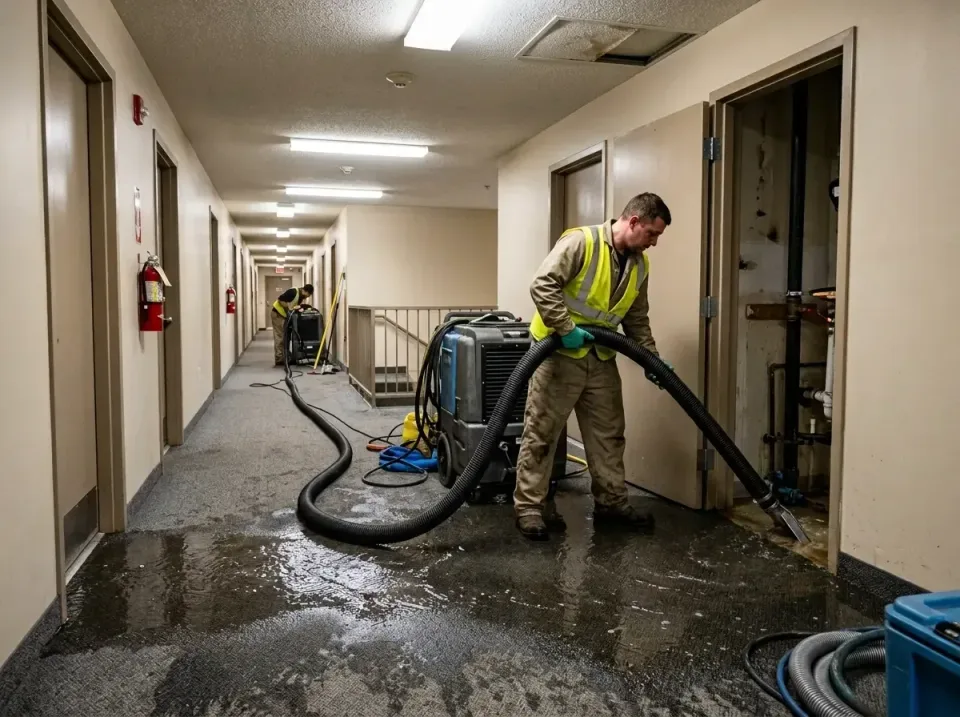 multi-unit-apartment-hallway-f-005 — frequently asked questions, Emergency Burst Pipe Water Extraction & Removal in Lemon Hi…